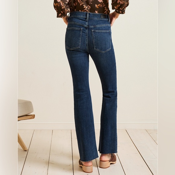 Garnet Hill 5 pocket bootcut bleach tie dye 26 28 jeans - Picture 8 of 8